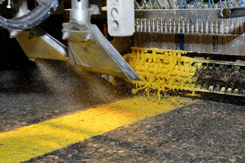 Machine de marquage au sol